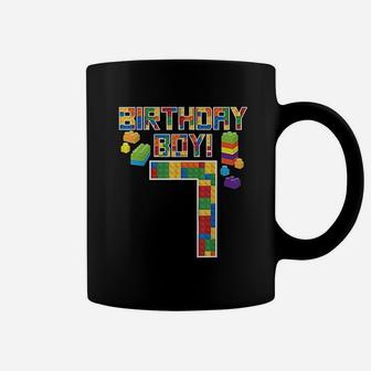 7Th Birthday Gift 7 Years Old Building Boys Coffee Mug | Crazezy UK