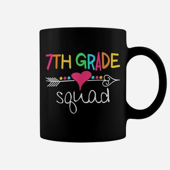 7Th Grade Squad Seventh Teacher Student Team Back To School Coffee Mug | Crazezy