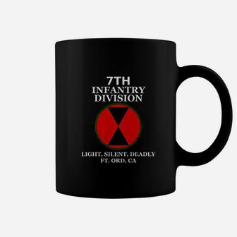 7Th Infantry Light Silent Deadly Coffee Mug | Crazezy UK