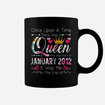8 Year Old Birthday Girls 8Th Birthday Queen January 2012 Coffee Mug | Crazezy CA