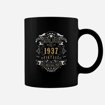 84 Years Old Made In 1937 84Th Birthday Gift Idea Vintage Coffee Mug | Crazezy