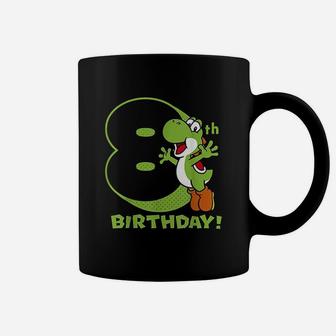 8Th Birthday Dinosaur Coffee Mug | Crazezy