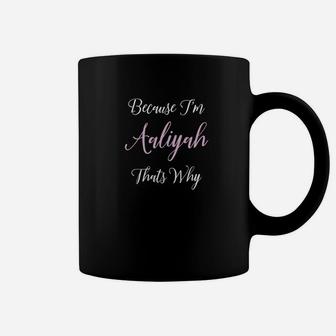 Aaliyah Name Personalized Women Cute Pink Girl Gift Coffee Mug - Thegiftio UK