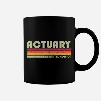 Actuary Funny Job Title Profession Birthday Worker Idea Coffee Mug | Crazezy