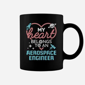 Aerospace Engineer Wife Girlfriend Cute Valentine's Day Coffee Mug - Monsterry DE