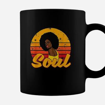 African American 70s 80s Funk Afro Disco Soul Melanin Queen Coffee Mug - Thegiftio UK