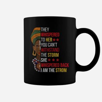African American Afro Black Woman Gift Black History Month Coffee Mug | Crazezy AU