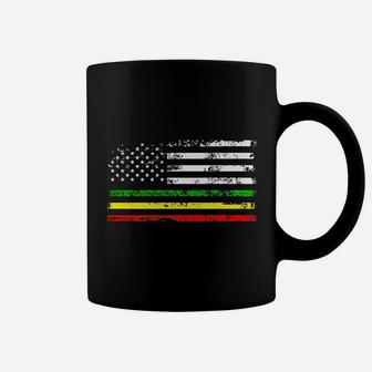 African American Flag Gift For Africa Coffee Mug - Thegiftio