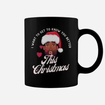 African American Santa For A Black Family This Christmas Sweatshirt Coffee Mug | Crazezy