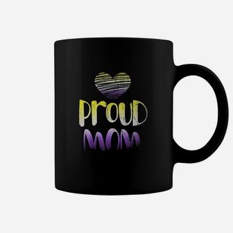 Agender Proud Mom Mothers Day Gift Lgbt Pride Non Binary Coffee Mug | Crazezy