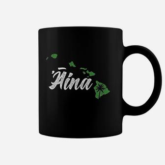 Aina Bold White Distressed Hawaii Islands Coffee Mug | Crazezy