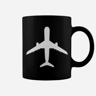 Airplane Flying Shirt Pilot Birthday Gift Idea Men Husband Coffee Mug | Crazezy