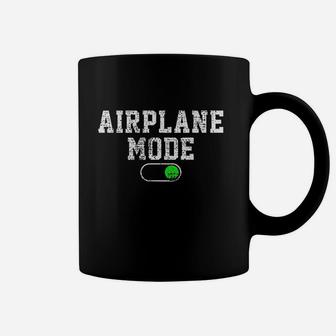 Airplane Mode On Vacation Summer Piolot Aviator Vintage Gift Coffee Mug | Crazezy
