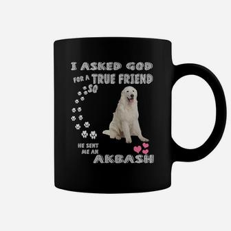 Akbash Dog Mom Dad, Coban Kopegi Puppy Lover, Cute Akbash Coffee Mug | Crazezy AU
