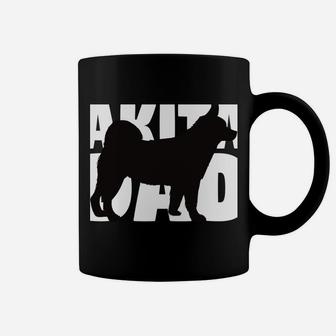 Akita Dad Hoodie Dog Father Akita Gift Coffee Mug | Crazezy