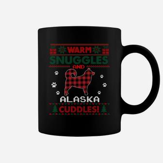 Alaska Dog Lover Shirt Siberian Husky Ugly Christmas Sweater Sweatshirt Coffee Mug | Crazezy UK