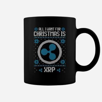 All I Want For Christmas Is Xrp - For Men & Women Sweatshirt Coffee Mug | Crazezy