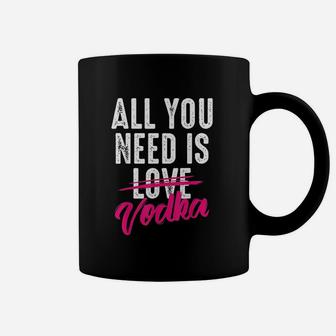 All You Need Is Vodka | Cupid Cocktail Lovers Coffee Mug - Thegiftio UK