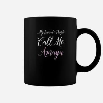 Amaya Name Personalized Girls Women Cute Pink Gift Coffee Mug - Thegiftio UK