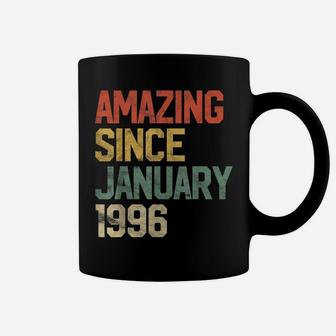 Amazing Since January 1996 25Th Birthday Gift 25 Year Old Coffee Mug | Crazezy CA