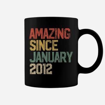 Amazing Since January 2012 8Th Birthday Gift 8 Year Old Coffee Mug | Crazezy