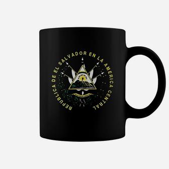 Amdesco El Salvador Coat Of Arms Coffee Mug | Crazezy AU