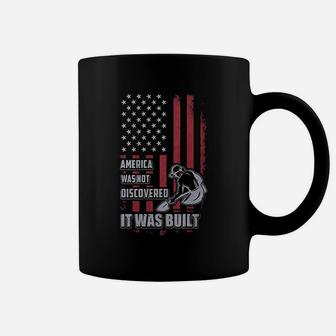 America Was Not Discovered It Was Built Coffee Mug - Thegiftio UK