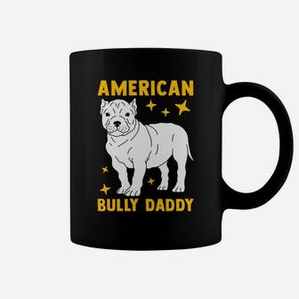 American Bully Dad Puppy Dog Owner American Bully Coffee Mug | Crazezy