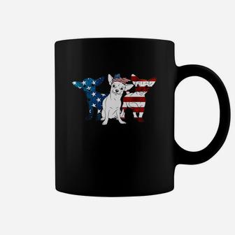 American Chihuahua Patriotic Us Flag 4th Of July Coffee Mug - Thegiftio UK