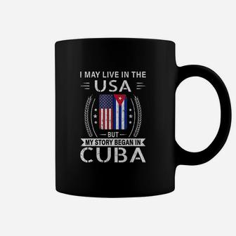 American Cuban Flag Coffee Mug | Crazezy