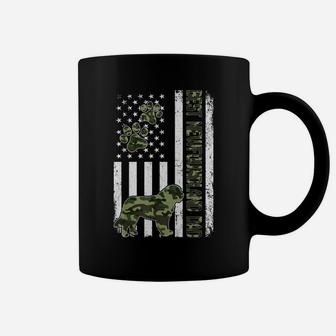 American Flag Best Newfoundland Dad Ever Tee Dog Dad Coffee Mug | Crazezy