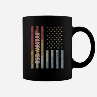 American Flag January 1956 Birthday Gift Retro Usa Coffee Mug | Crazezy UK