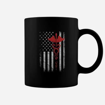 American Flag Nurses Lives Matter Coffee Mug | Crazezy