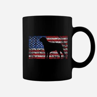 American Flag Rottweiler Dog Coffee Mug | Crazezy