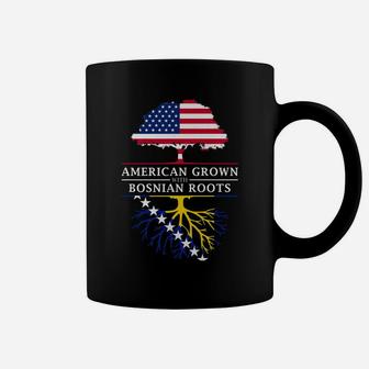 American Grown With Bosnian Roots - Bosnia And Herzegovina Coffee Mug | Crazezy UK