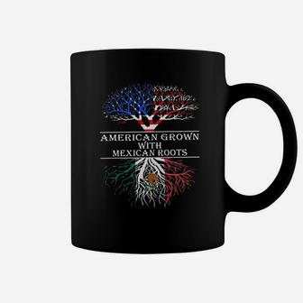American Grown With Mexican Roots Coffee Mug | Crazezy CA