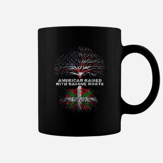 American Raised With Basque Roots Coffee Mug | Crazezy CA