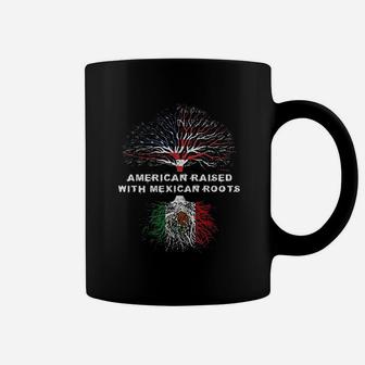 American Raised With Mexican Roots Coffee Mug | Crazezy AU