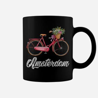 Amsterdam Bike Shirt Bicycle City Retro Cycling Gift Coffee Mug | Crazezy