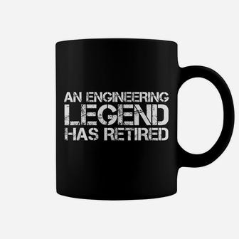 An Engineering Legend Has Retired Tee Funny Retirement Gift Coffee Mug | Crazezy AU