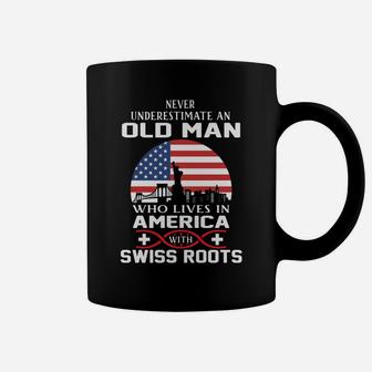 An Old Man Who Lives In America With Swiss Roots Man Coffee Mug - Thegiftio UK