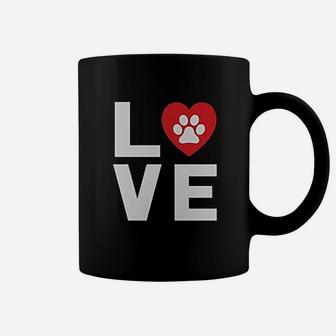 Animal Lover Dog Paw Print Love Dogs My Best Friend Women Coffee Mug | Crazezy CA