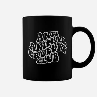 Anti Animal Cruelty Club Cute Vegan Vegetarian Coffee Mug - Thegiftio UK