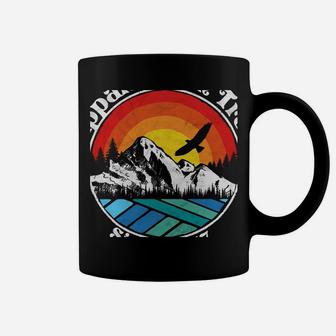 Appalachian Trail Scene Retro Mountains Coffee Mug | Crazezy
