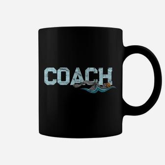 Appreciation Gifts For Swim Coaches Funny Swim Teacher Coach Coffee Mug | Crazezy UK