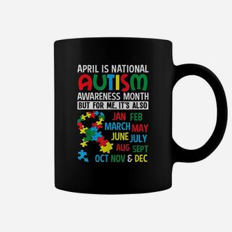April Is National Autsm Awareness Month Coffee Mug - Thegiftio UK