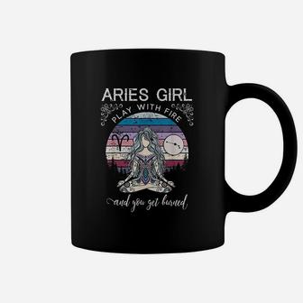 Aries Girl Zodiac Coffee Mug | Crazezy