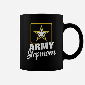 Army Stepmom Soldier Lover Pocket Star Graduation Vet Day Coffee Mug | Crazezy