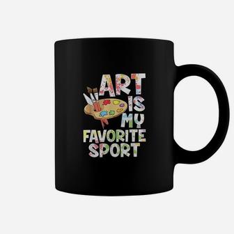 Art Is My Favorite Sport Coffee Mug | Crazezy UK