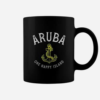 Aruba Is One Happy Island Travel Vacation Souvenir Coffee Mug - Thegiftio UK